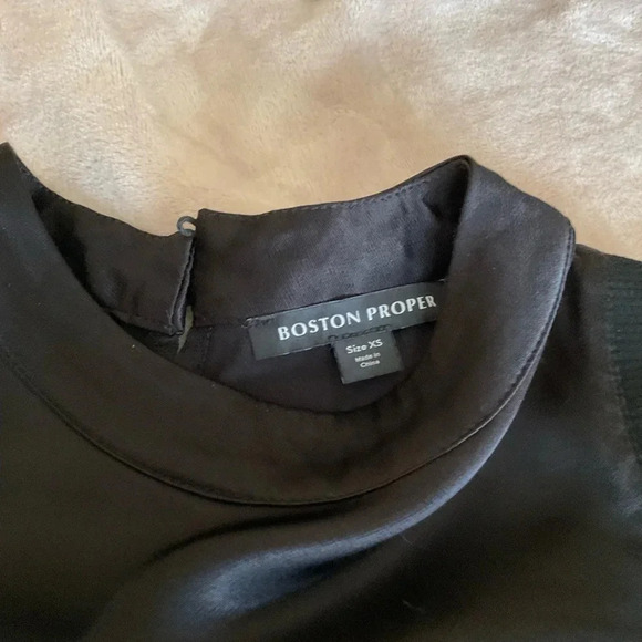 Boston Proper Satin Sleeveless Top - Picture 6 of 7